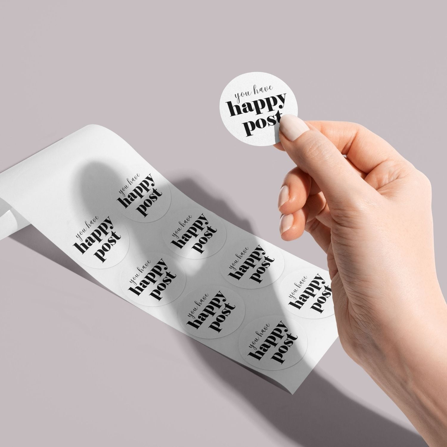 'You Have Happy Post' Stickers