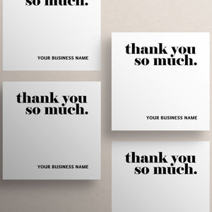 Small Thank You Cards