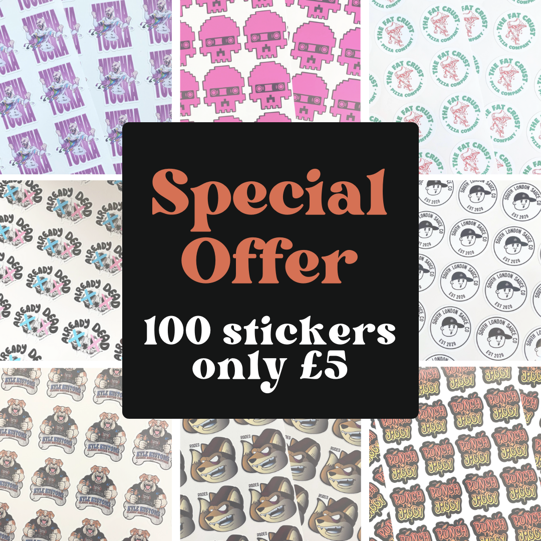 GLOSS STICKERS - special offer