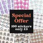 Load image into Gallery viewer, GLOSS STICKERS - special offer
