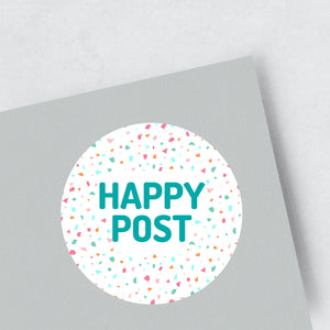 'happy post' Stickers