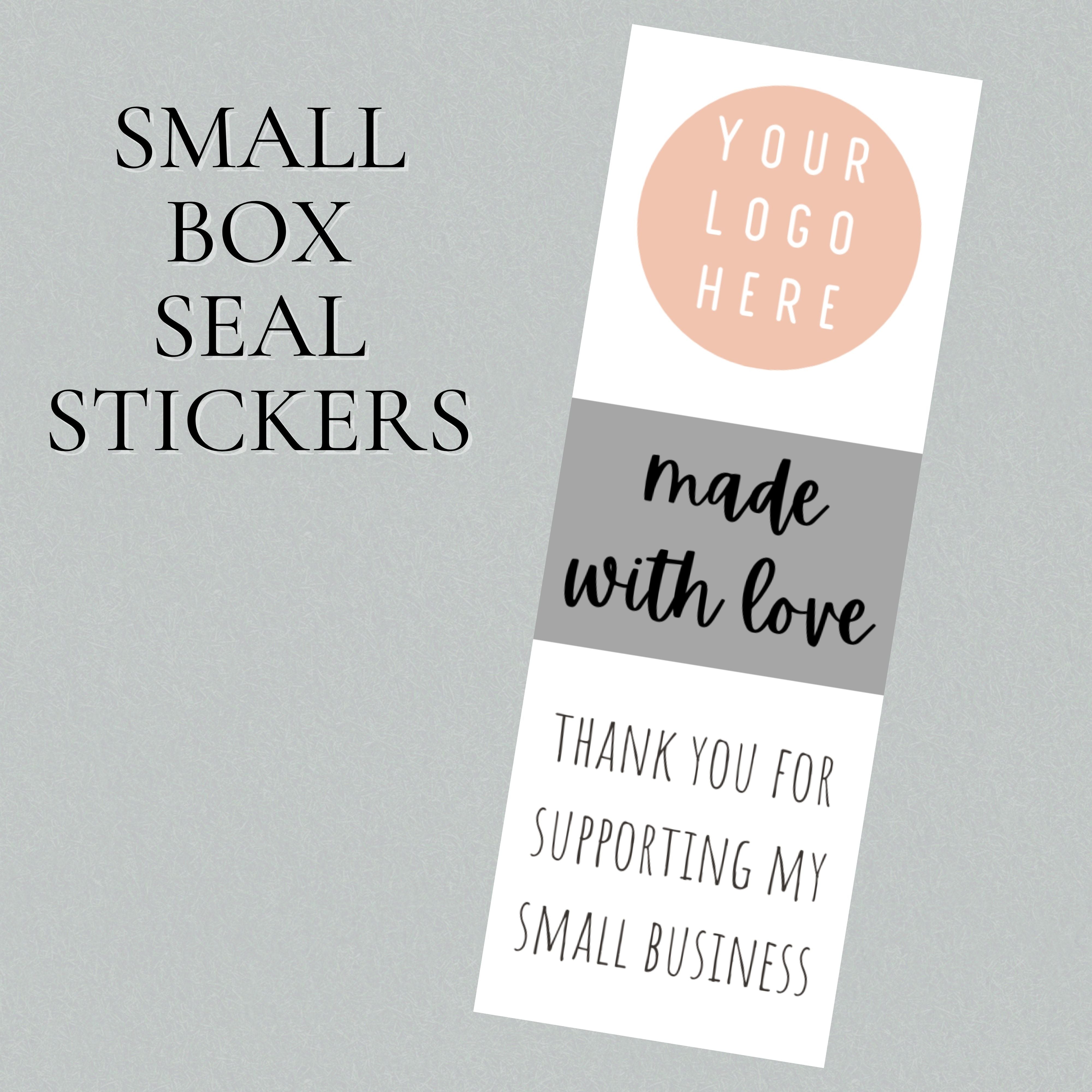 Small Box Seals - made with love