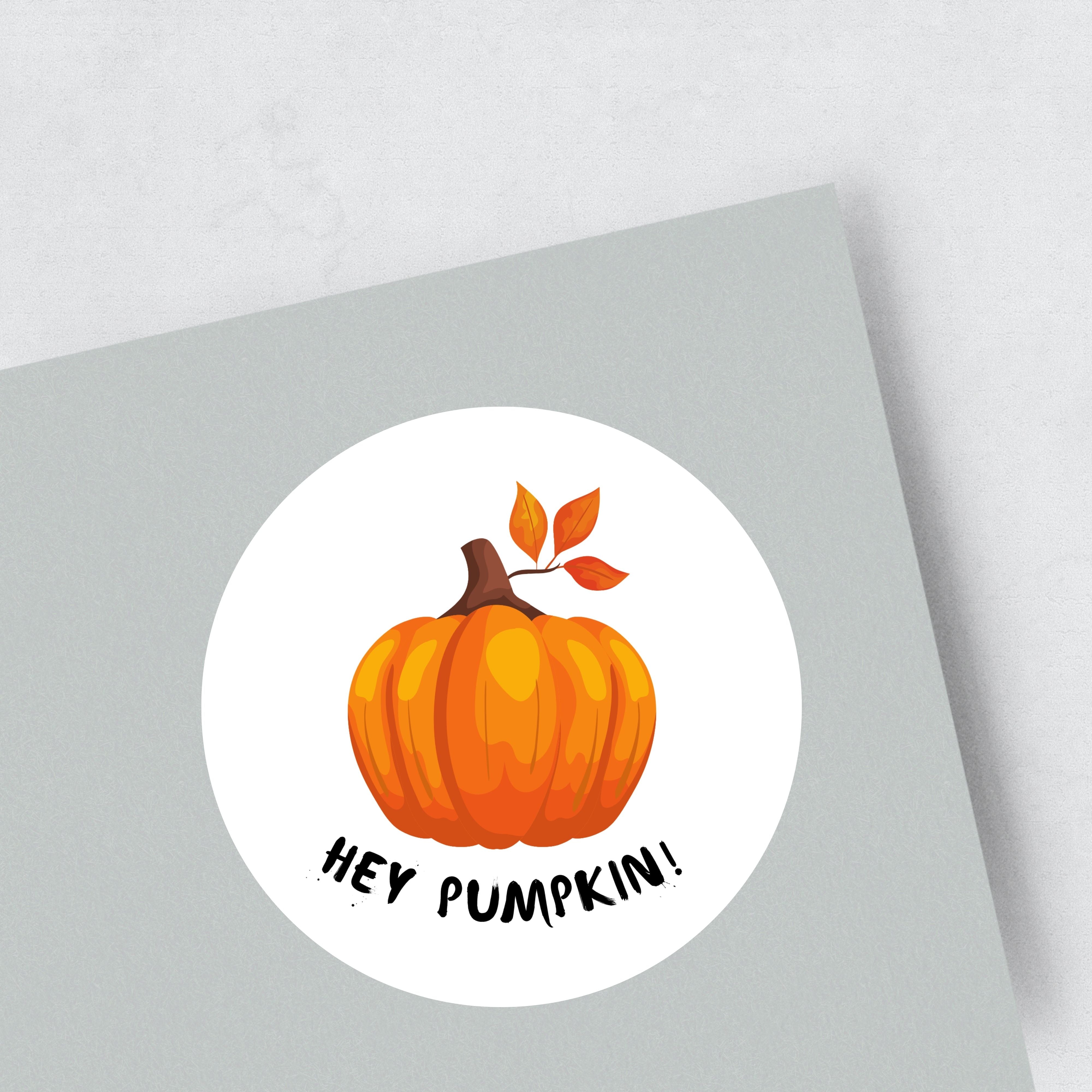 Hey Pumpkin Stickers