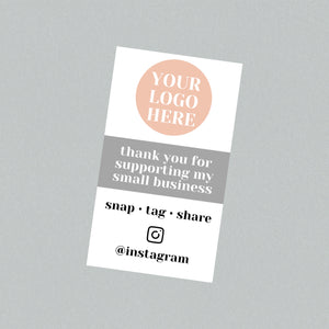Larger Box Seals - Thank You with Instagram